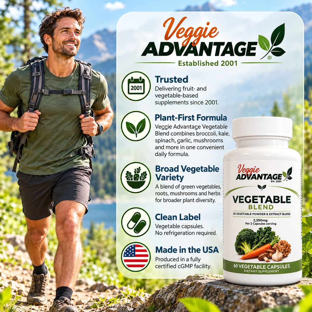 Veggie Advantage Vegetable Blend Supplement