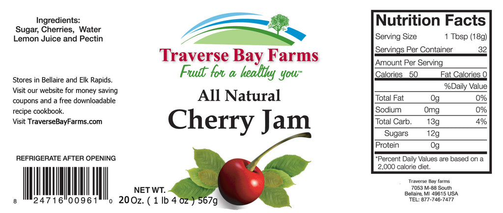 Cherry Jam - traversebayfarms