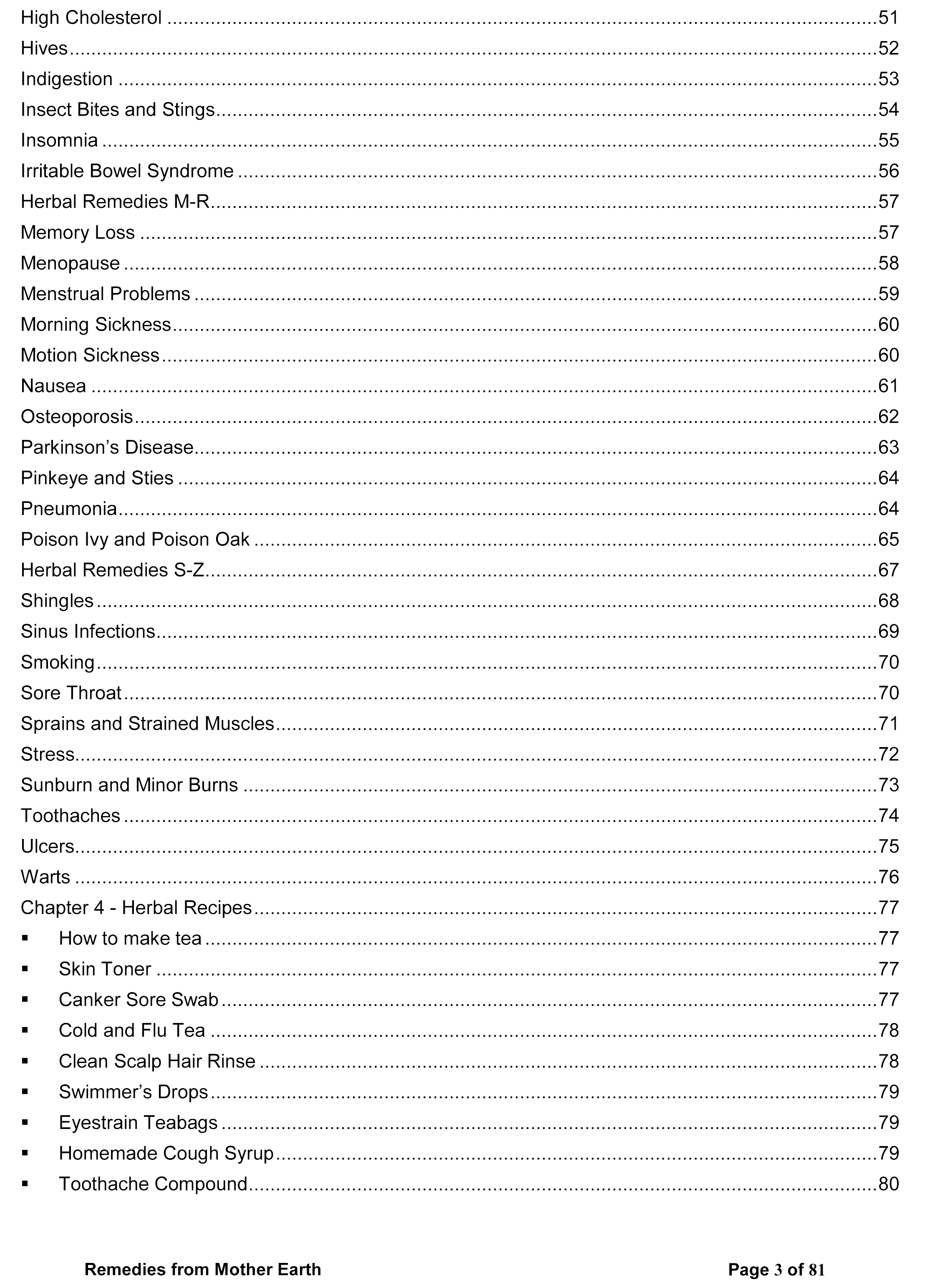 Natural Remedies from Mother Earth - PRINTED BOOK - traversebayfarms