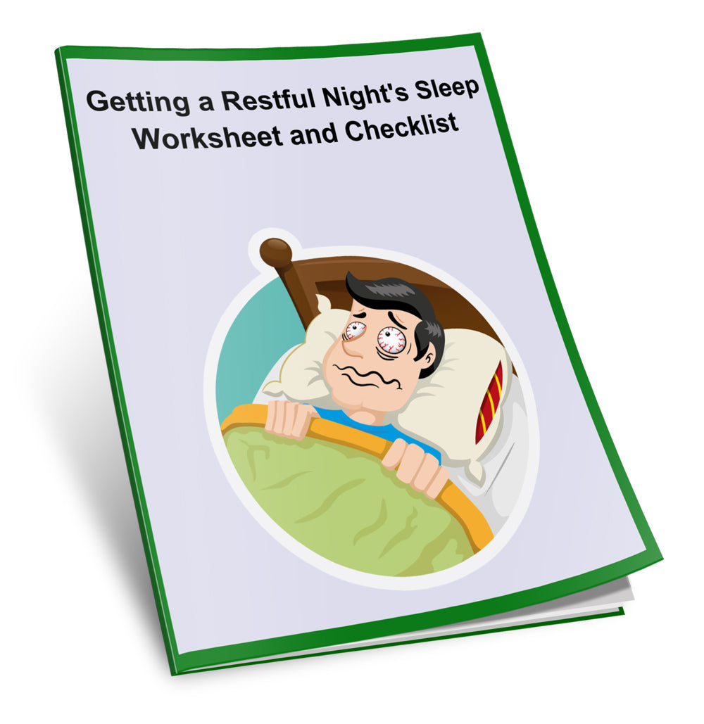 Getting a Restful Night's Sleep Workbook and Checklist - SMART Goals - Traverse Bay Farms
