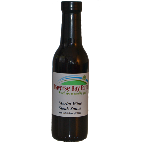 Merlot Wine Steak Sauce - traversebayfarms