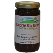 Red Raspberry No-Added-Sugar Spread - traversebayfarms