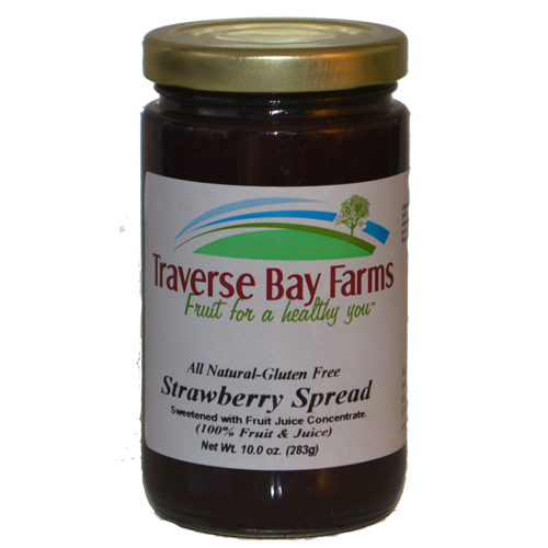 Strawberry No-Added-Sugar Spread - traversebayfarms