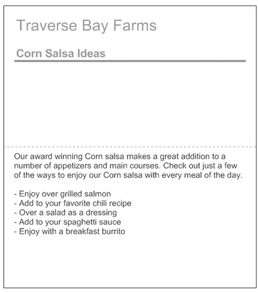 Gourmet Salsa Sampler - traversebayfarms